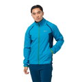 Jack Wolfskin Bike Softshell Jacket and Vest Tandem (PFC-Free) blue Men